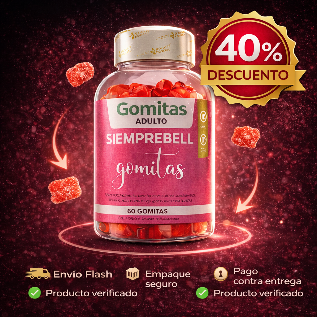 💗 Gomitas Adulto SIEMPREBELL (registro INVIMA)