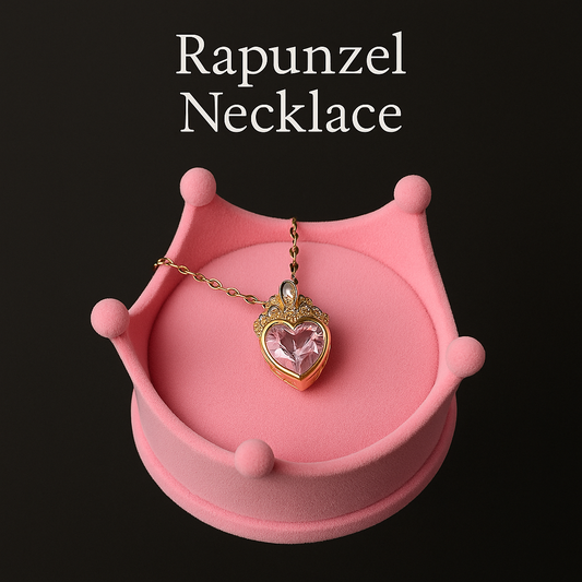 📿Collar Rapunzel + Caja Corona premium👑